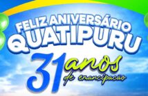 Feliz aniversário, Quatipuru.