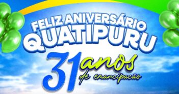 Feliz aniversário, Quatipuru.